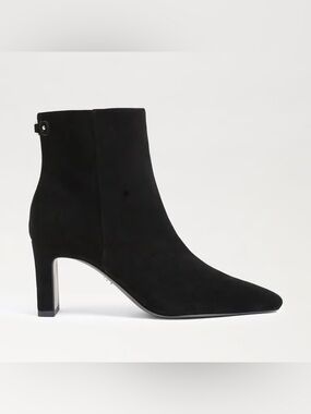 Sam Edelman Saige Black Suede Ankle Bootie 8